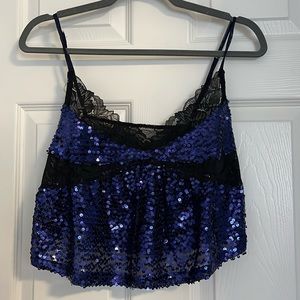 Free People sequin tank